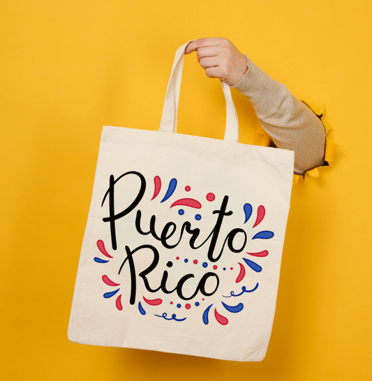 Puerto Rico V1 Tote Bag