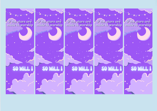 Stars Are Made To Worship Bookmark