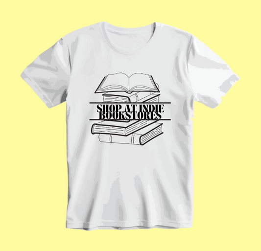 Shop at Indie Bookstores T-Shirt